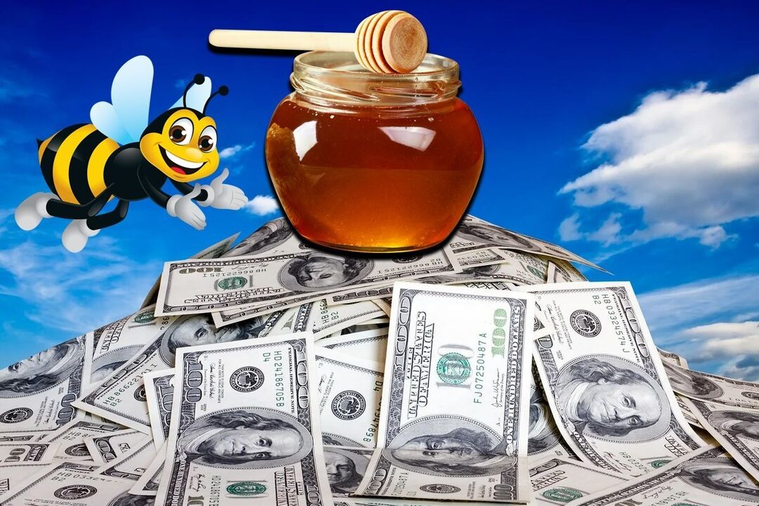 factura de mel para atraer cartos