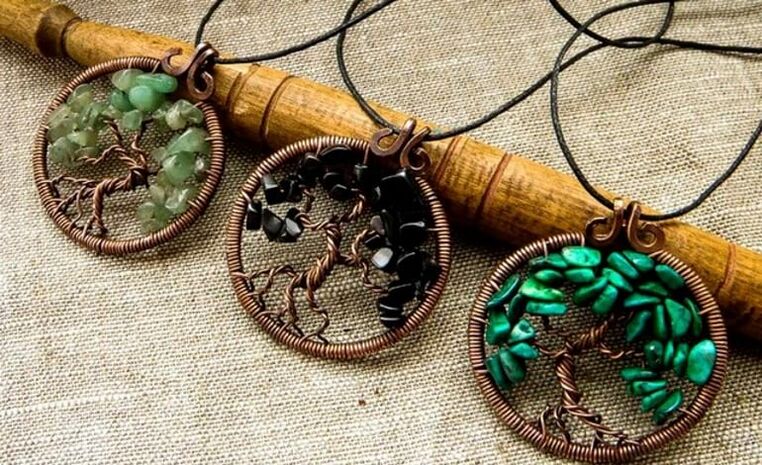 amuletos colgantes para a saúde e boa sorte