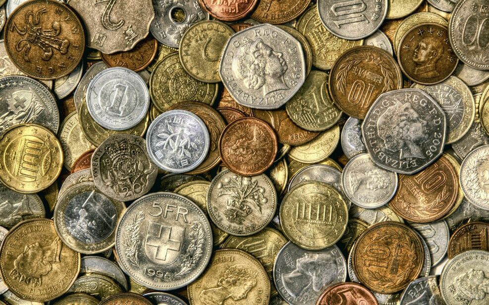 As moedas da sorte son un símbolo do benestar financeiro